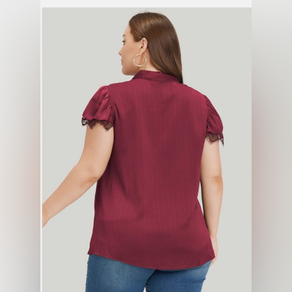🌸.    #1158-13.  Bloomchic top - Picture 2 of 2